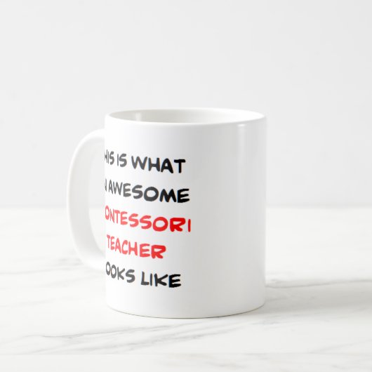 モンテ素晴らしソリ先生 コーヒーマグカップ (正面左)