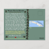 モンテ・イベリア・エレウト – 絶滅危惧種レインカエル – ~~ ポストカード (裏面)