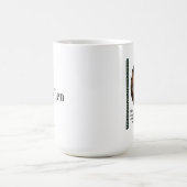 モンテ・クリスト伯待て、そして希望せよ夕焼け コーヒーマグカップ (中央)