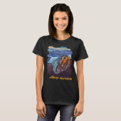 モンテ・ジェネローソ スイス アルプス ピーク トラベル Tシャツ (正面フル)