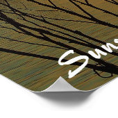 モンデュラン湖サンセットポスター ポスター (角)