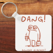 モンデーブルースフロッグ キーホルダー (正面)