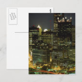 モントガヘラ川とフォートピッツバーグ橋，ペン ポストカード (正面/裏面)