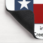 モントゴメリー、テキサス州または湖の入り江の解決のマウスパッド マウスパッド (コーナー)