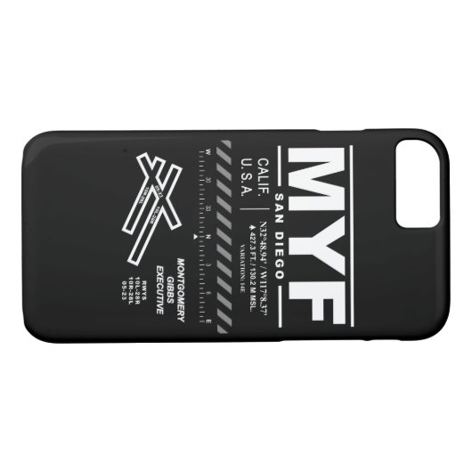 モントゴメリーGibbs管理空港MYF iPhoneの場合 Case-Mate iPhoneケース (裏面(横))
