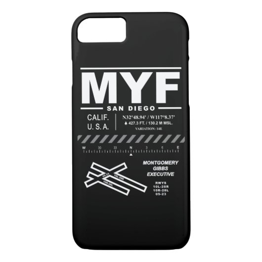 モントゴメリーGibbs管理空港MYF iPhoneの場合 Case-Mate iPhoneケース (裏面)