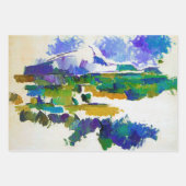 モントサントビクトワール,ポールセザンヌ ラッピングペーパーシート (正面2)