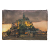 モントサンミシェルアイランドチャーチノルマンディ 枕カバー (裏面)