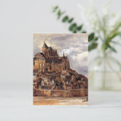 モントサンミシェルバイセオドルルソー ポストカード (スタンド正面)