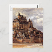 モントサンミシェルバイセオドルルソー ポストカード (正面/裏面)