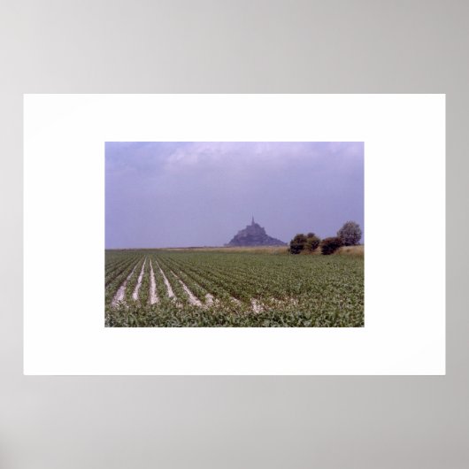 モントサンミシェル ポスター (正面)