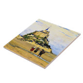 モントサンミッシェルのクラレンス・ガニョン・アート タイル (側面)