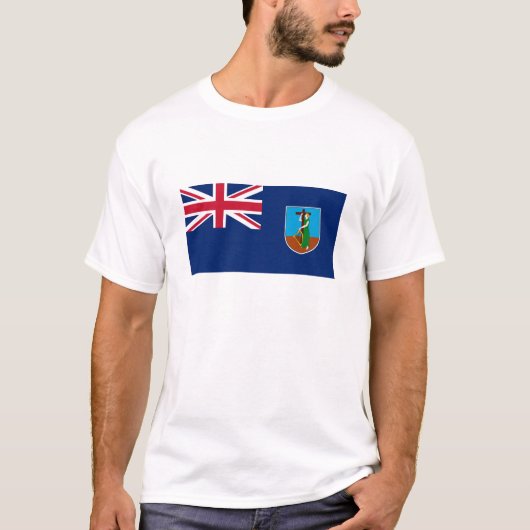 モントセラトの旗 Tシャツ (正面)