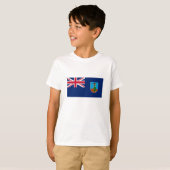 モントセラトの旗 Tシャツ (正面フル)