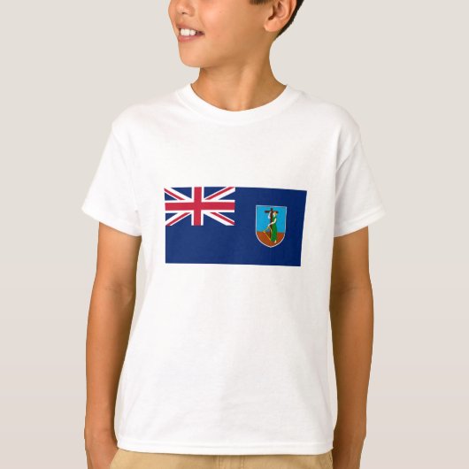 モントセラトの旗 Tシャツ (正面)