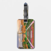 モントデアートブリュッセルベルギー様式化 ラゲッジタグ (裏面縦)