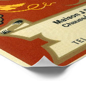 モントドーレワインラベルヨーロッパ ポスター (角)