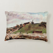 モントマルトルの丘と採石場バイビンセント・ヴァン・ゴッホ アクセントクッション (裏面)