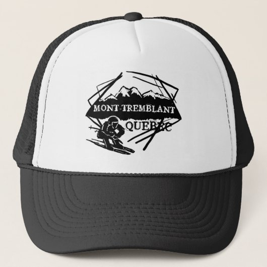モントランブラントケベックのスキーロゴハット キャップ (正面)