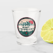 モントランブラントケベックローレンティアンマウンテンズカナダ ショットグラス (正面)