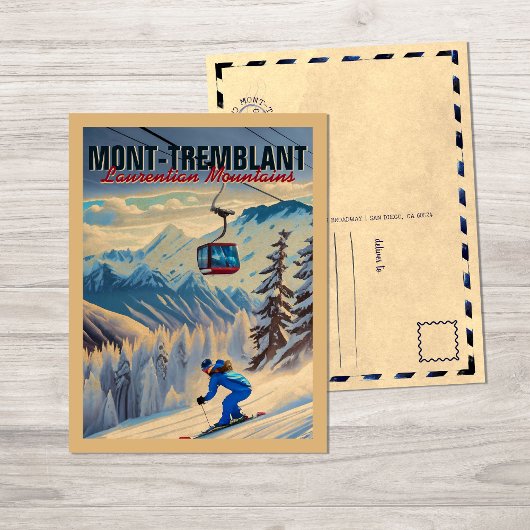 モントランブラントケベックローレンティアンマウンテンズカナダ ポストカード