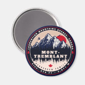 モントランブラントケベックローレンティアンマウンテンズカナダ マグネット (正面/裏面)