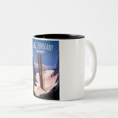 モントランブラントスキーカナダ ツートーンマグカップ (正面右)