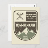 モントランブラントローレンティアンマウンテンズカナダ ポストカード (正面/裏面)