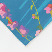 モントリオックススイストラベルアートヴィンテージ フリースブランケット (角)