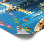 モントリオックススイストラベルアートヴィンテージ ポスター (角)