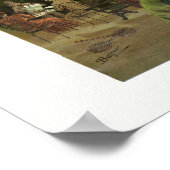 モントリオックススイス鉄道ヴィンテージ ポスター (角)