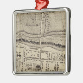 モントリオールかVille Marie メタルオーナメント (左)