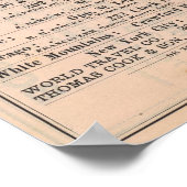 モントリオールとボストンエアライン ポスター (角)