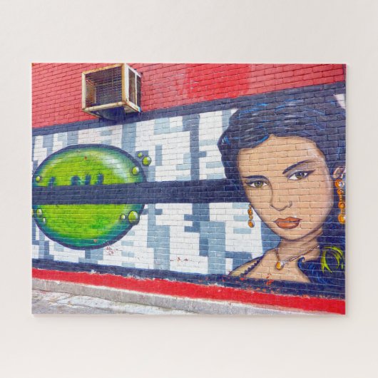 モントリオールのグラフィティ。 ジグソーパズル (横)