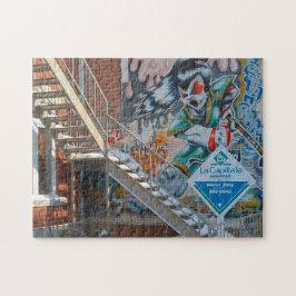 モントリオールのグラフィティ。 ジグソーパズル