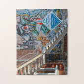 モントリオールのグラフィティ。 ジグソーパズル (縦)