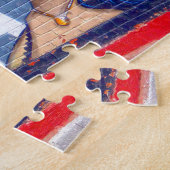 モントリオールのグラフィティ。 ジグソーパズル (側面)