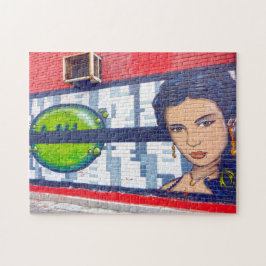 モントリオールのグラフィティ。 ジグソーパズル