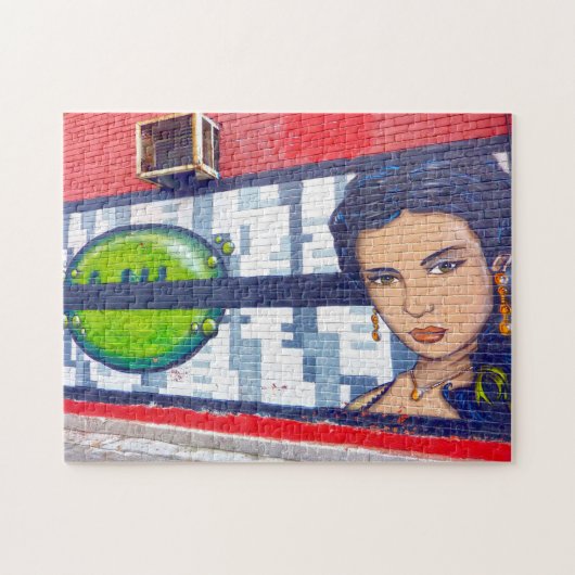 モントリオールのグラフィティ。 ジグソーパズル (横)