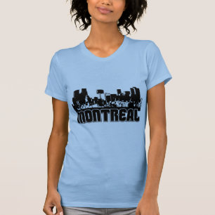 モントリオールのスカイライン Tシャツ