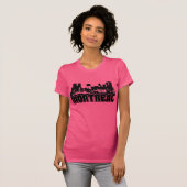モントリオールのスカイライン Tシャツ (正面フル)