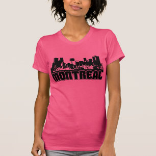 モントリオールのスカイライン Tシャツ