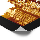 モントリオールのポスターオリジナル写真セピアトーン ポスター (角)