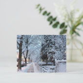 モントリオールの冬 ポストカード (スタンド正面)