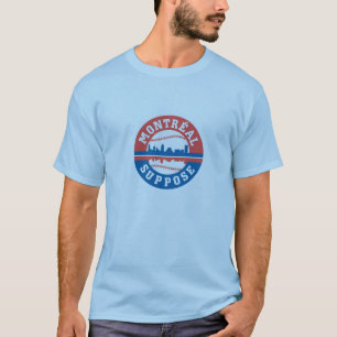 モントリオールの博覧会のパロディのロゴ Tシャツ