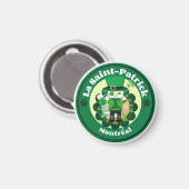 モントリオールの聖パトリックの日 マグネット (正面/裏面)
