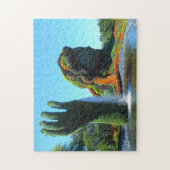 モントリオールの自然文化。 ジグソーパズル (縦)