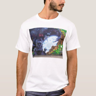 モントリオールの落書き彼の彼女の物T Tシャツ