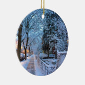 モントリオールの雪 セラミックオーナメント (右)
