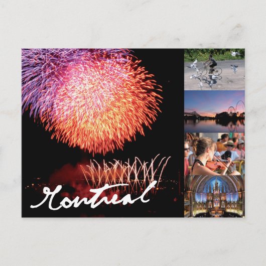 モントリオールはがき ポストカード (正面)